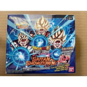 Dragon Ball Super Card Game - Unison Warrior Series 15 Boost UW6 Saiyan Showdown - Booster Box