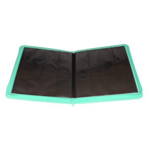 Collector's Series 12 Pocket Zip Trading Card Binder - Turquoise