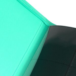 Collector's Series 12 Pocket Zip Trading Card Binder - Turquoise