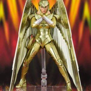 S.H.FIGUARTS Wonder Woman Golden Armor (WW84) Figure 3 wonder woman figure