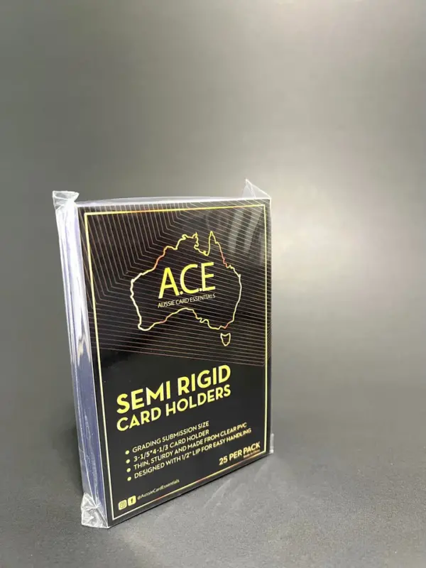 Semi Rigid Card Holder 25 pack ( Aussie Card Essentials )