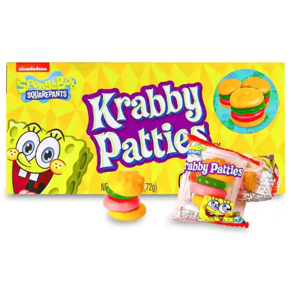 Krabby Patties Gummy Candy
