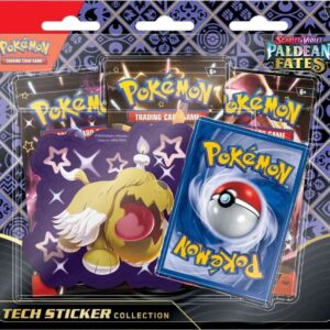 POKÉMON TCG Scarlet & Violet 4.5 Paldean Fates Tech Sticker Blister 2 POKÉMON TCG Scarlet & Violet 4.5 Paldean Fates Tech Sticker Blister