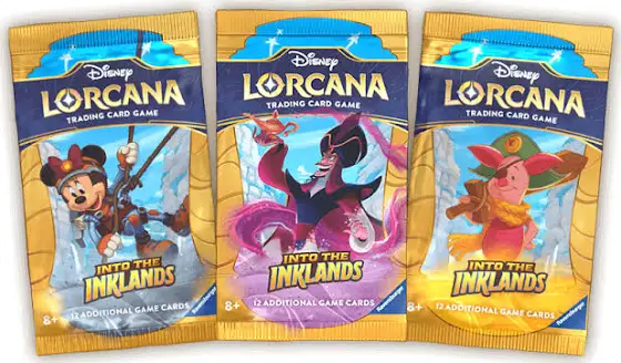 lorcana tcg into the inklands booster pack