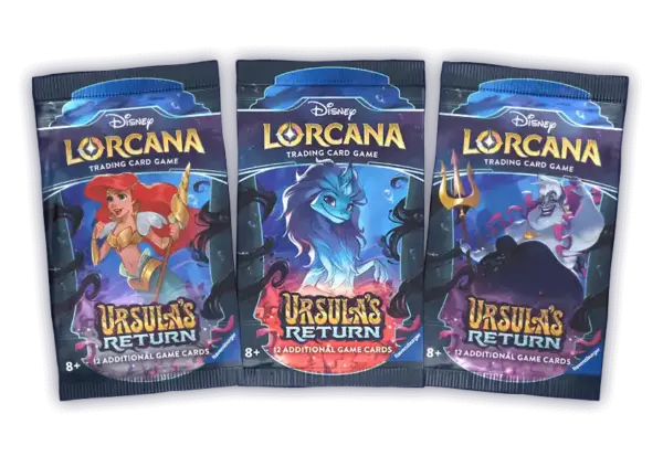 Disney Lorcana TCG Ursula's Return Booster Packs
