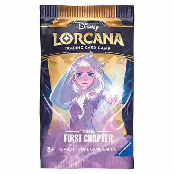 lorcana tcg the first chapter booster pack