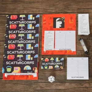 Scattergories - New Edition 6 scattergories game