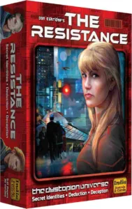the resistance board game box
