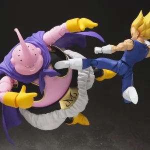 Dragon Ball Z S.H.Figuarts Majin Buu and vegeta