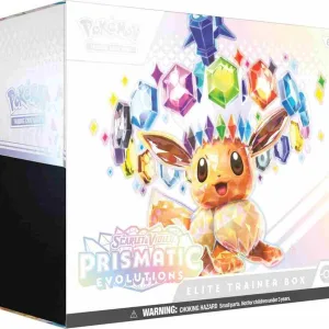 POKÉMON TCG: Scarlet & Violet 8.5 Prismatic Evolutions - Elite Trainer Box 1 Prismatic Evolutions Elite Trainer Box