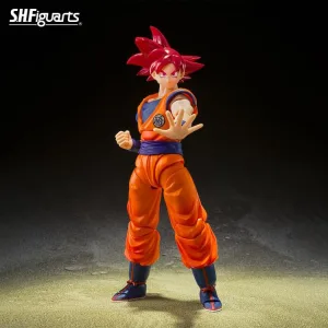 Dragon Ball Super S.H.FIGUARTS Super Saiyan God Goku (Instilled With the Light of Righteous Hearts) 6 Super Saiyan God Goku