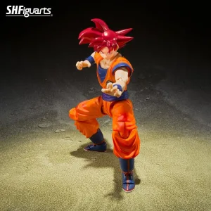 Dragon Ball Super S.H.FIGUARTS Super Saiyan God Goku (Instilled With the Light of Righteous Hearts) 3 Super Saiyan God Goku 4