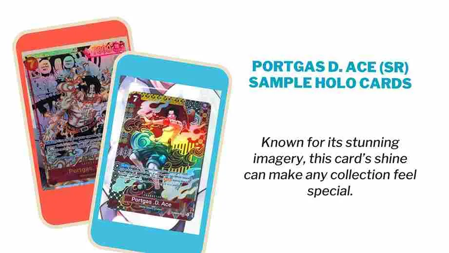 Ace holo cards