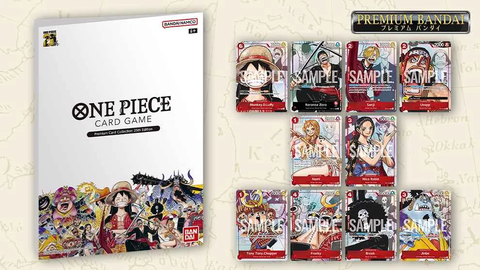 Premium Card Collection -25th Edition-One Piece Rare Cards