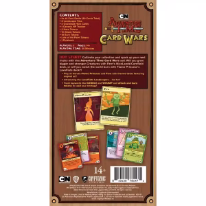 Adventure Time Card Wars - Flame Princess vs Fern back box