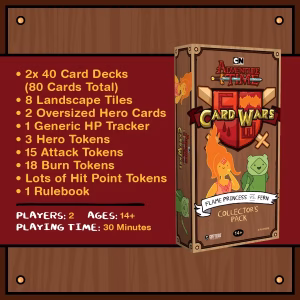 Adventure Time Card Wars - Flame Princess vs Fern contents