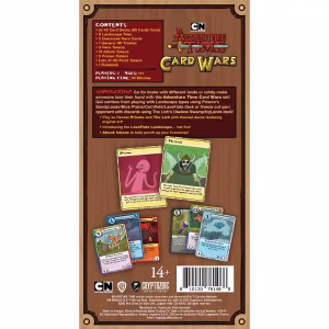 Adventure Time Card Wars - Prismo vs. The Lich back box