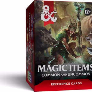 DnD Magic Items Cards front box common/uncommon
