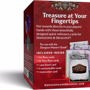 D&D Magic Items Rare and Very Rare back box