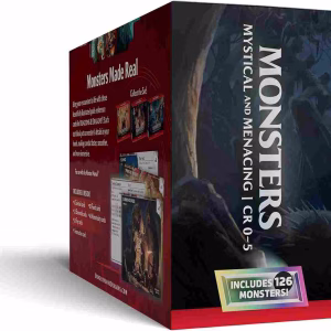 Dnd Monster Reference Cards - Mystical and Menacing side box