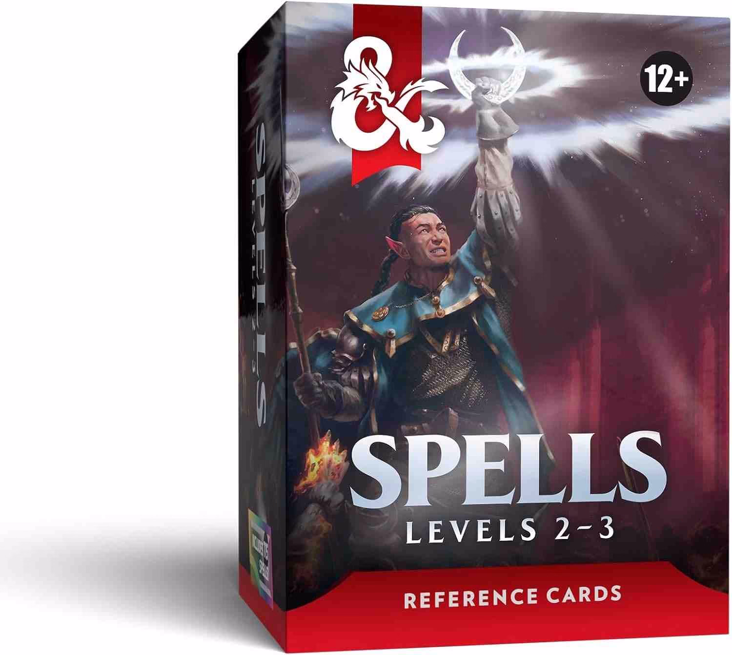 d&d reference cards spells 2-3 front box d&d reference cards spells 2-3 front box